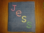 Jessica’s cloth book